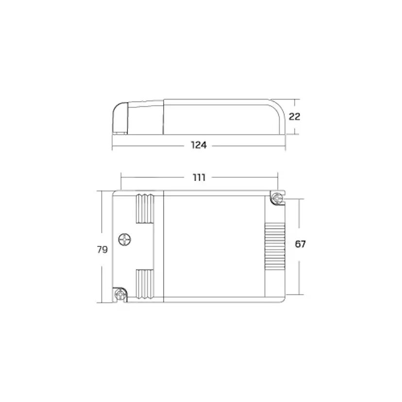 LED-Converter Hide-a-lite Jolly Maxi US, Dimbar