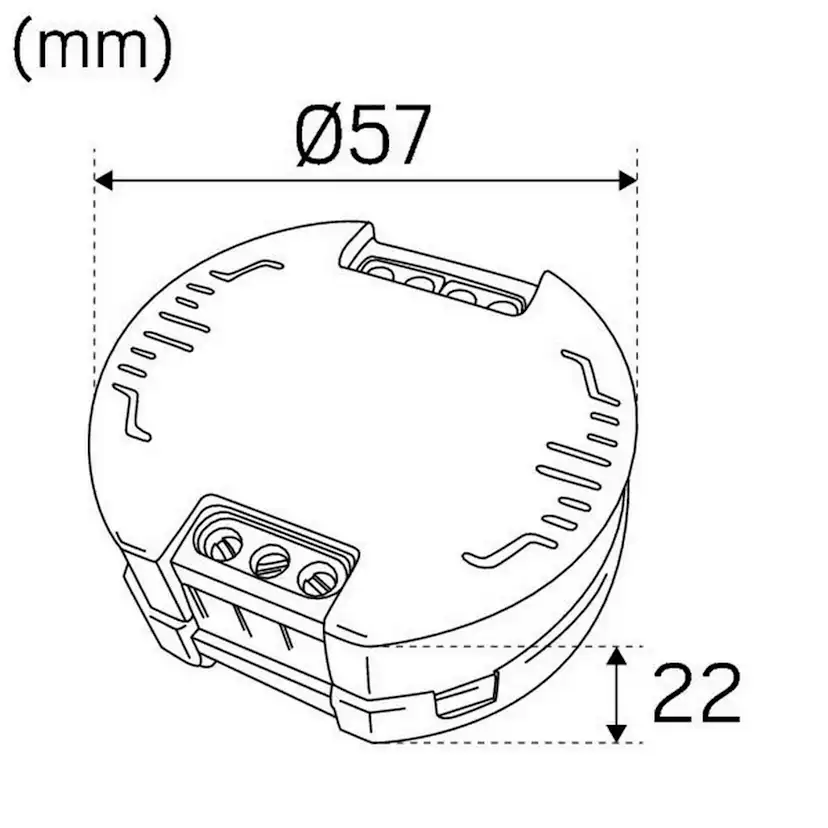 LED Converter Hide-a-lite Jolly Round 700 mA