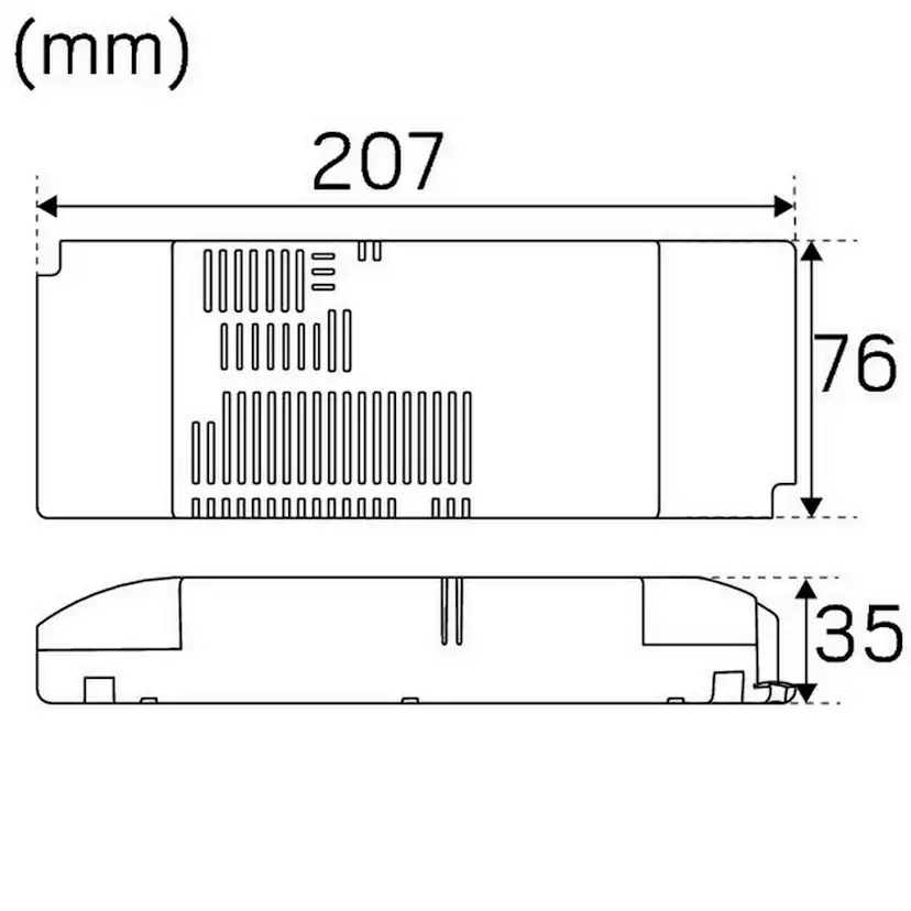 LED-Dimtrafo Hide-a-lite MDR Dali 12/24V 100W