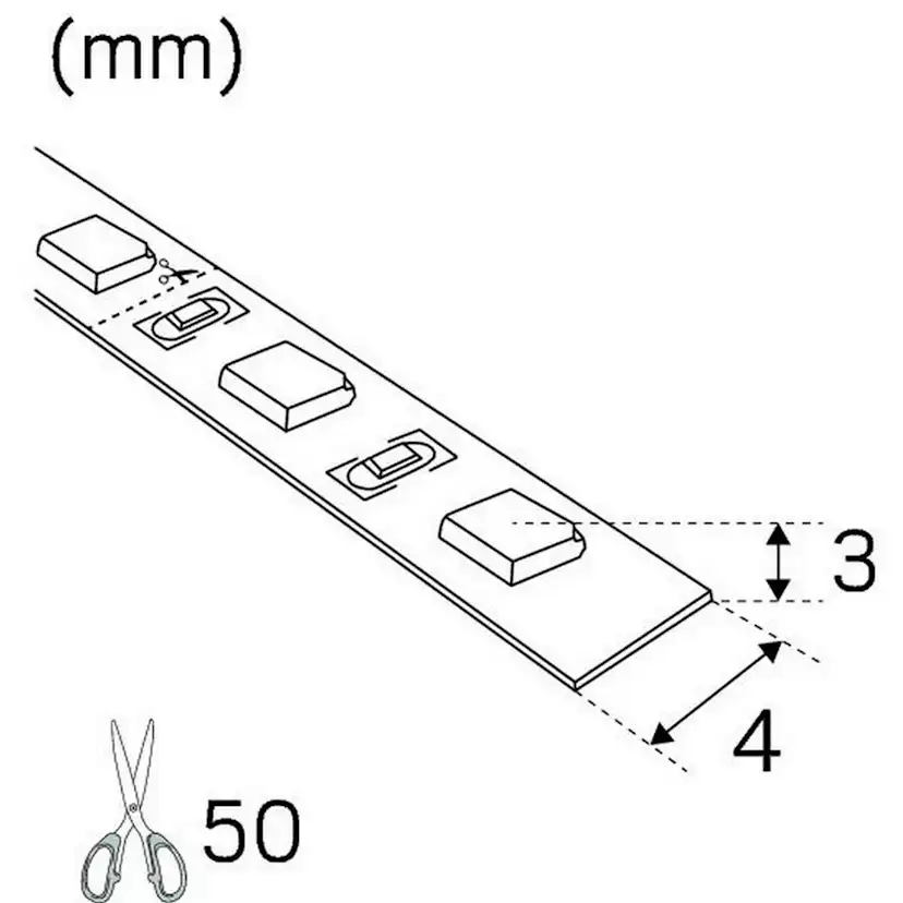 LED-Strip Hide-a-lite RXM IP20 24V 3000K