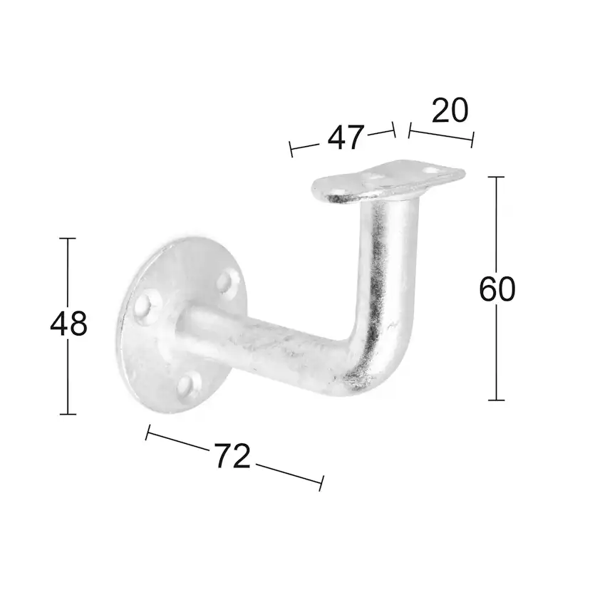 Ledstångskrok Habo 87