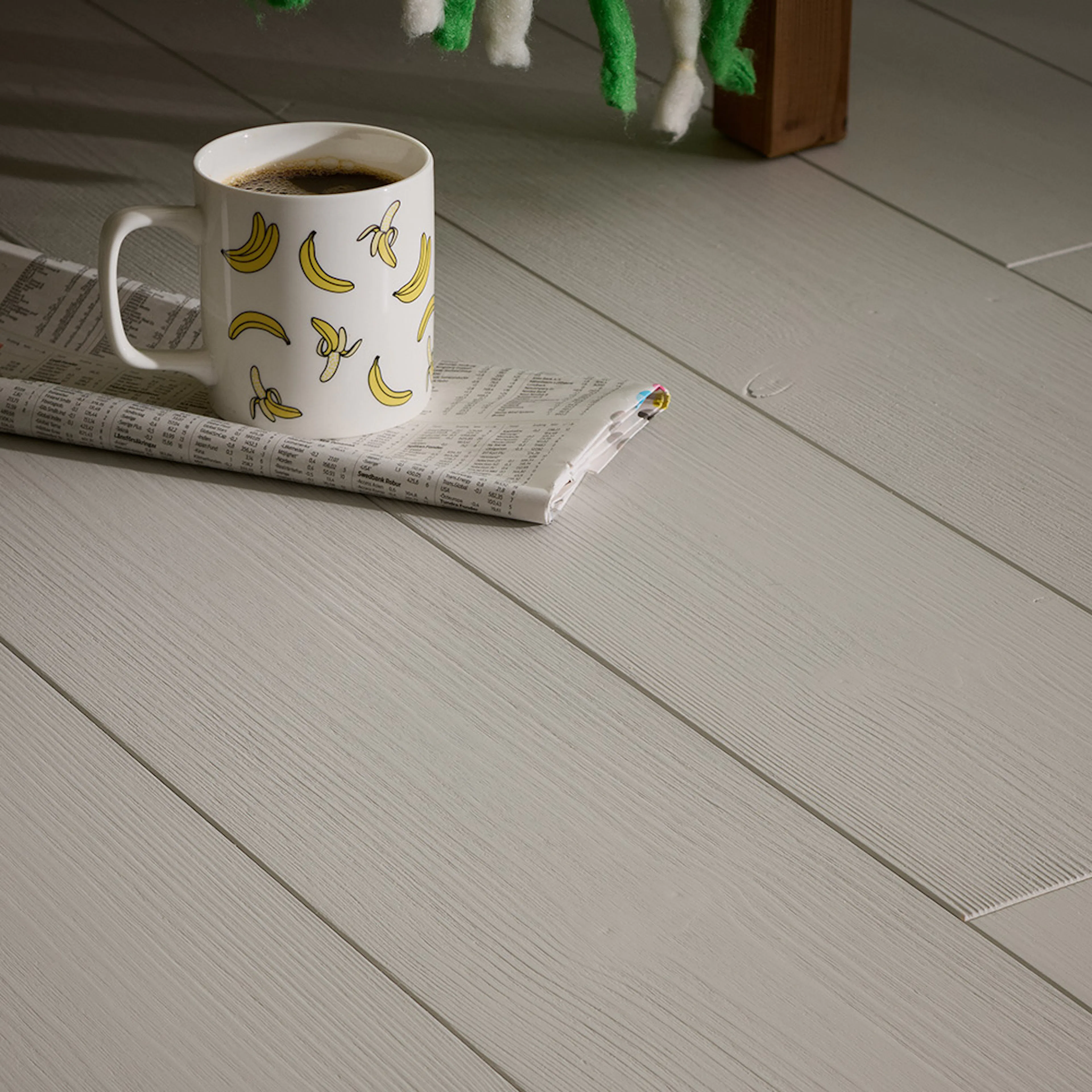 Massivt Trägolv Moelven Leva Sekel Grå 1-Stavs Furugolv