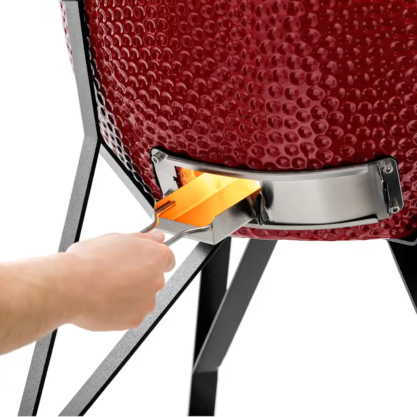 Kolgrill Kamado Bono Limited Röd Med Överdrag