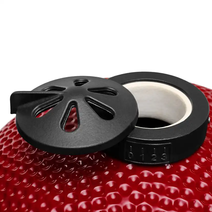 Kolgrill Kamado Bono Limited Röd Med Överdrag