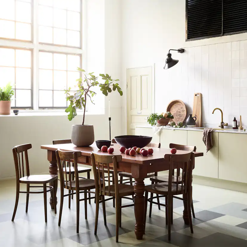 Linoleumgolv Forbo Marmoleum Click Cloudy Sand 30x30 cm