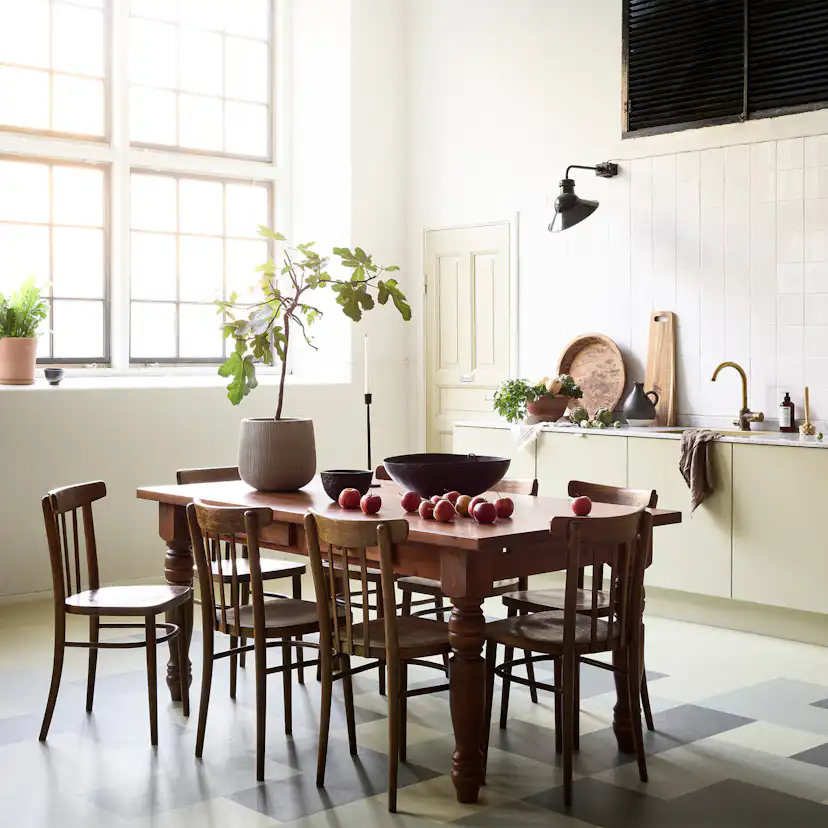 Linoleumgolv Forbo Marmoleum Click Cloudy Sand 60x30 cm