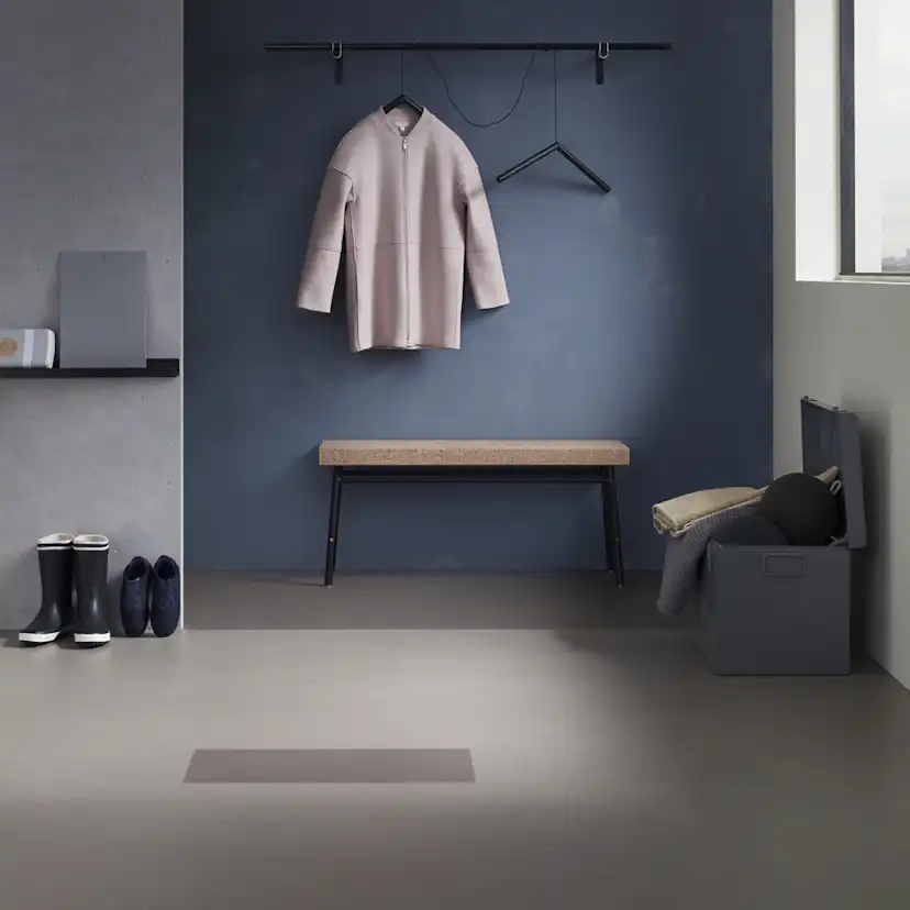 Linoleumgolv Forbo Marmoleum Click Delta Lace 30x30cm med Klicksystem