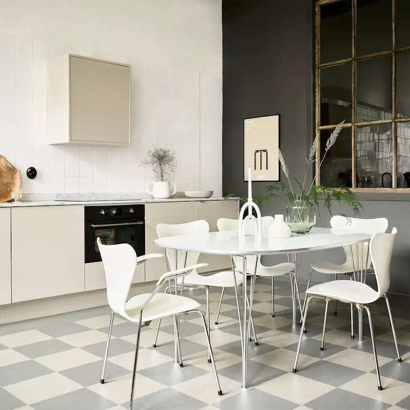 Linoleumgolv Forbo Marmoleum Click Liquid Clay 60x30 cm