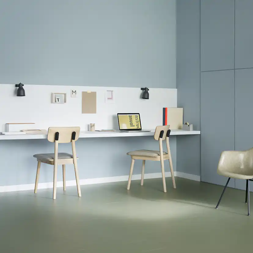 Linoleumgolv Forbo Marmoleum Click Rosemary Green 30x30 cm