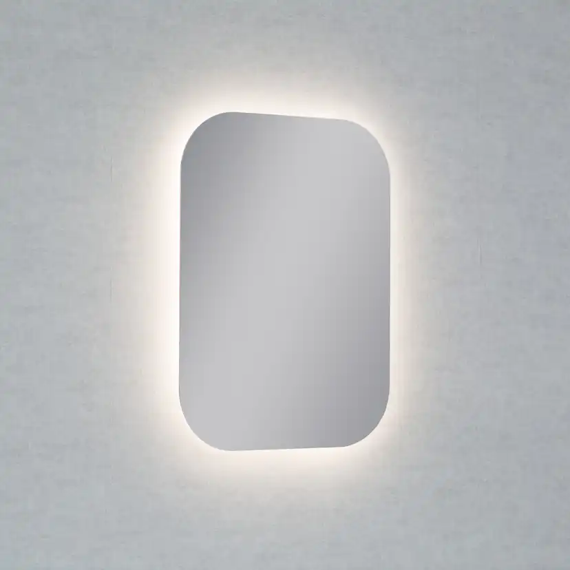 Spegel Vidi Liso med LED-belysning