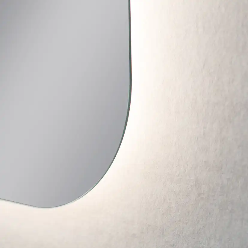 Spegel Vidi Liso med LED-belysning