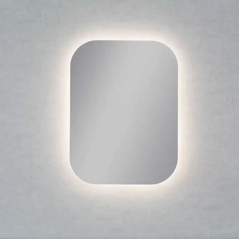 Spegel Vidi Liso med LED-belysning
