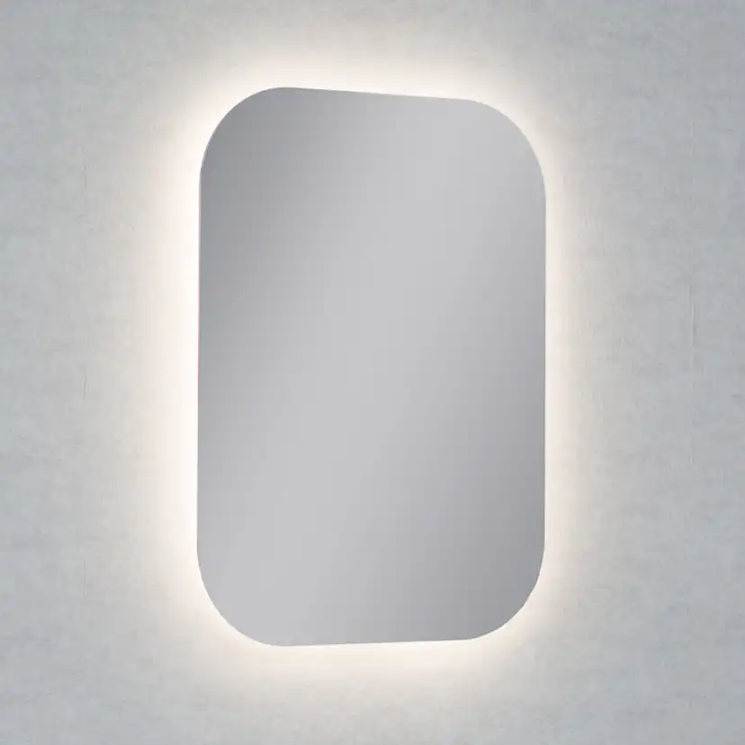Spegel Vidi Liso med LED-belysning