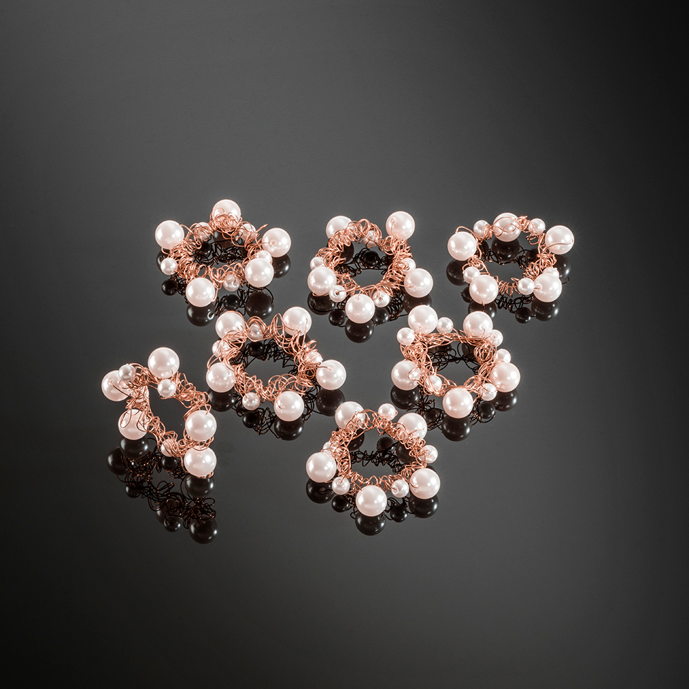 Ljusmanschetter Gnosjö Konstsmide Pärlor 7-pack