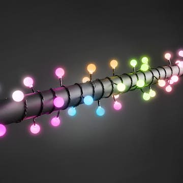 Ljusslinga Gnosjö Konstsmide 80 st RGB LED