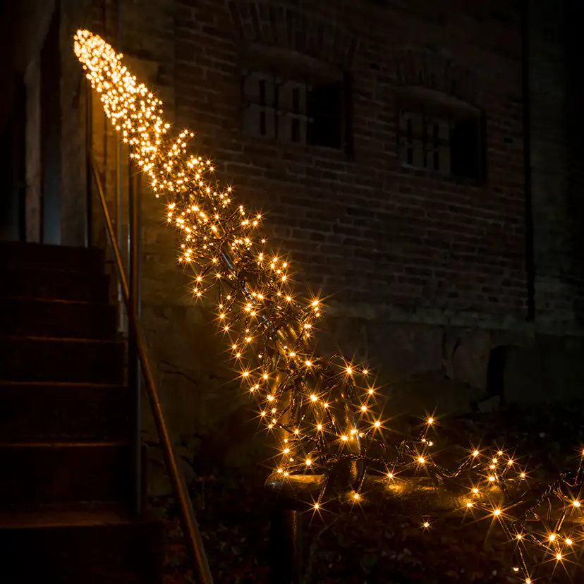 Ljusslinga Gnosjö Konstsmide Cluster 1152 st LED