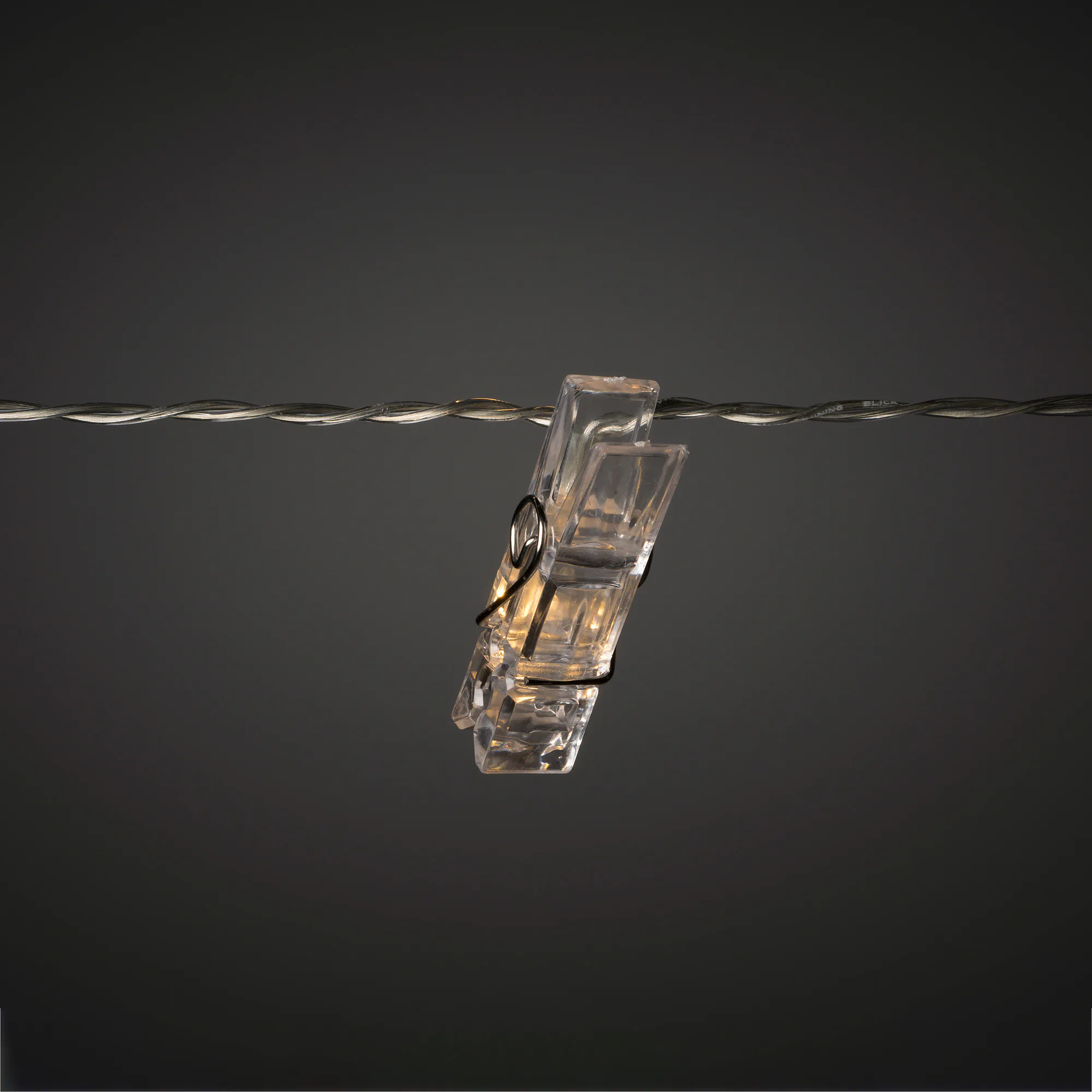 Ljusslinga Gnosjö Konstsmide Fotoklämmor LED