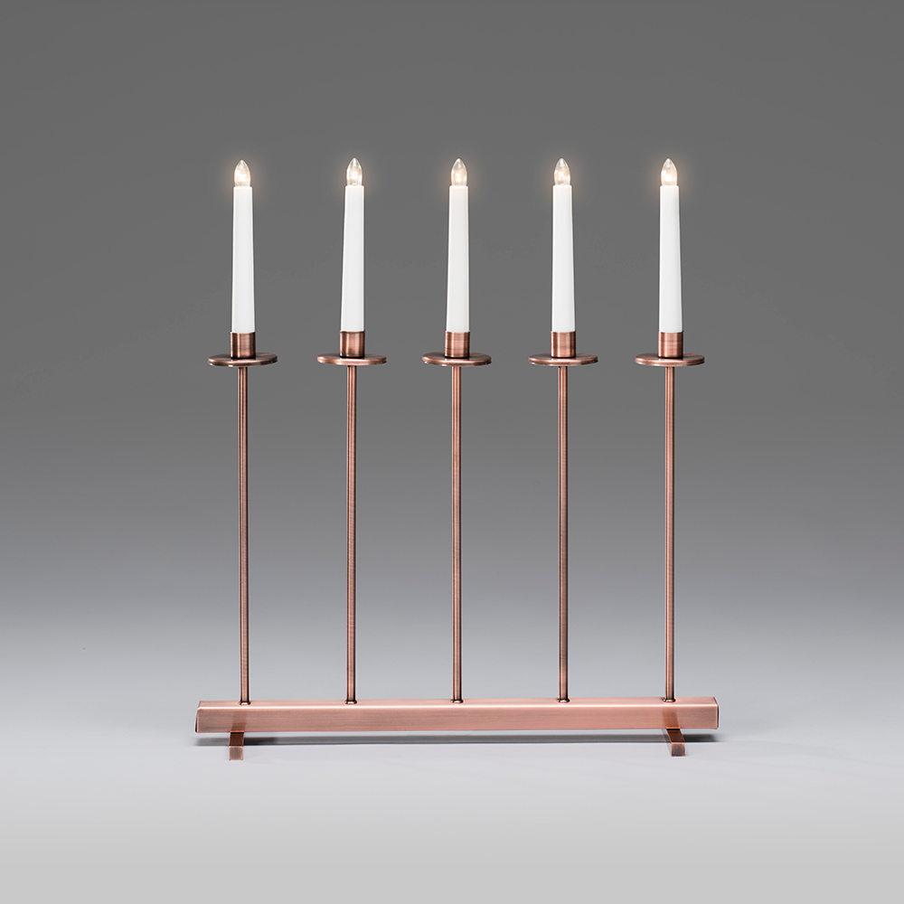 Elljusstake Gnosjö Konstsmide 5L Metall Koppar 3558600TR hos