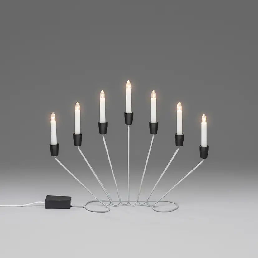 Adventsljusstake Gnosjö Konstsmide 7L Trådar