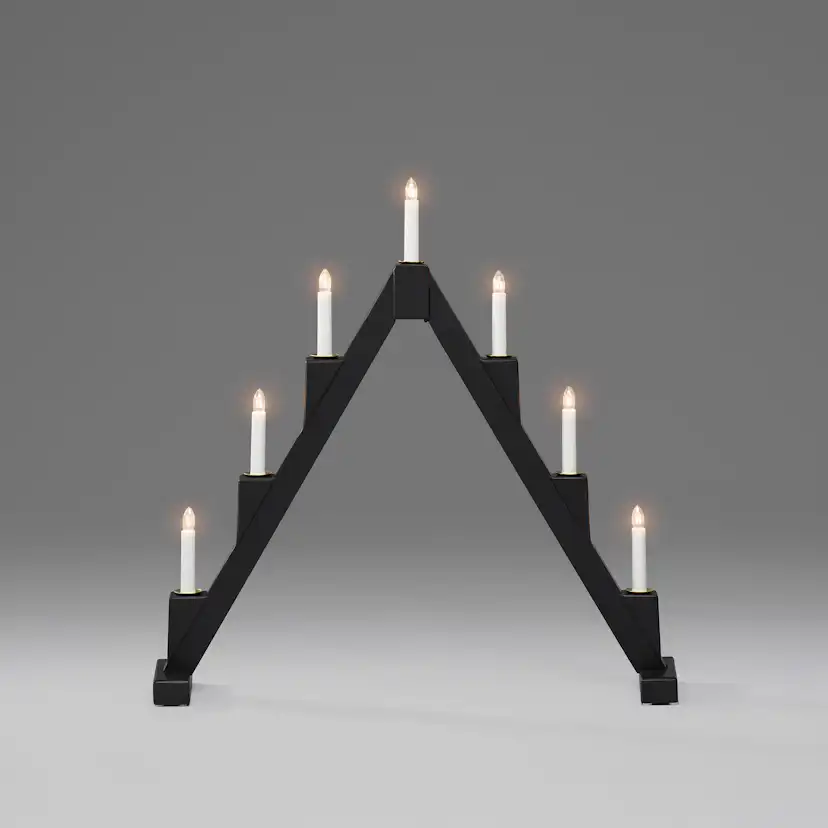 Adventsljusstake Gnosjö Konstsmide 7L Vikbar