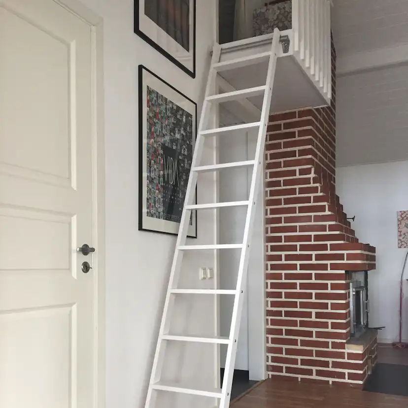 Loftstege Laggo Vit 10-steg