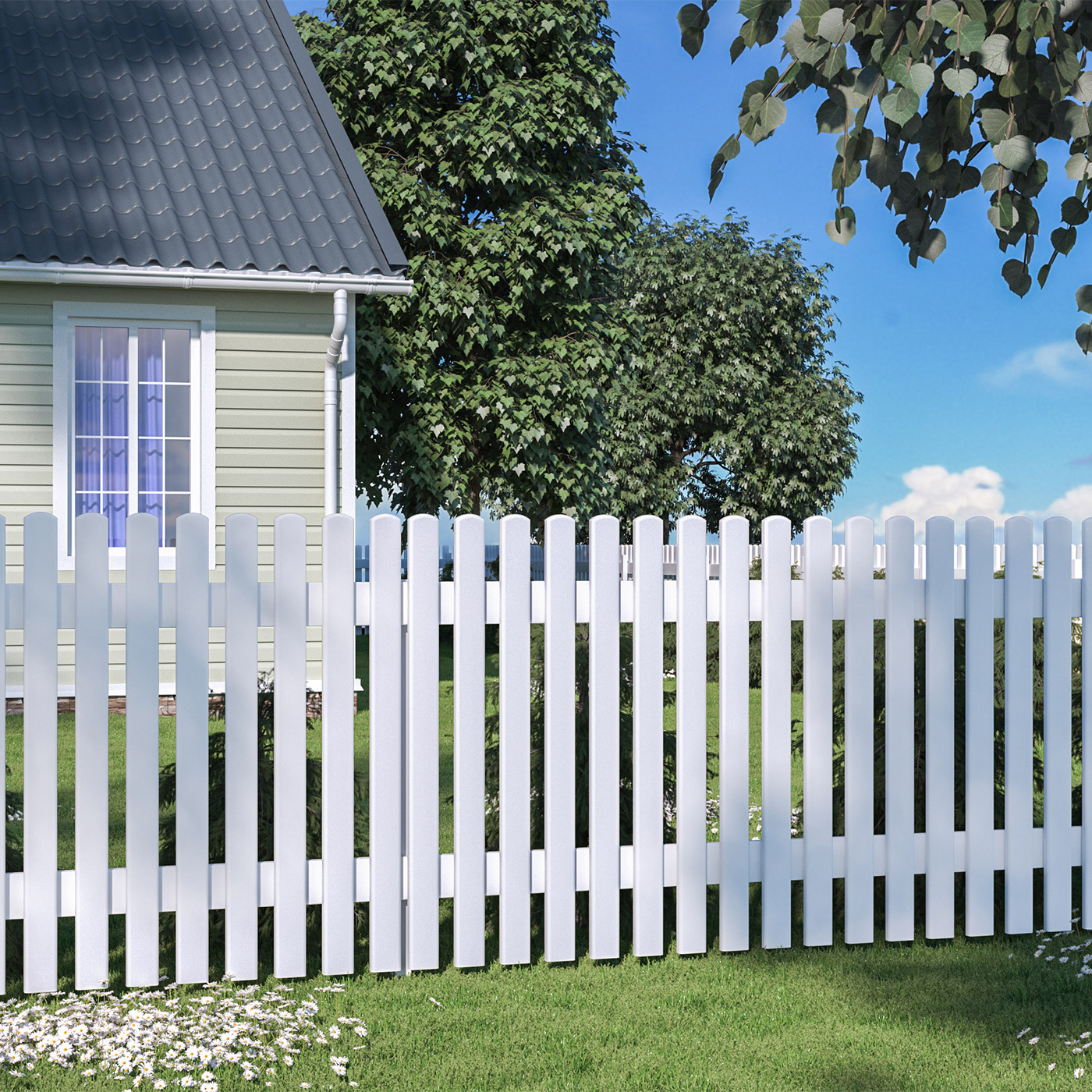 Staket Palmako Lovisa 10