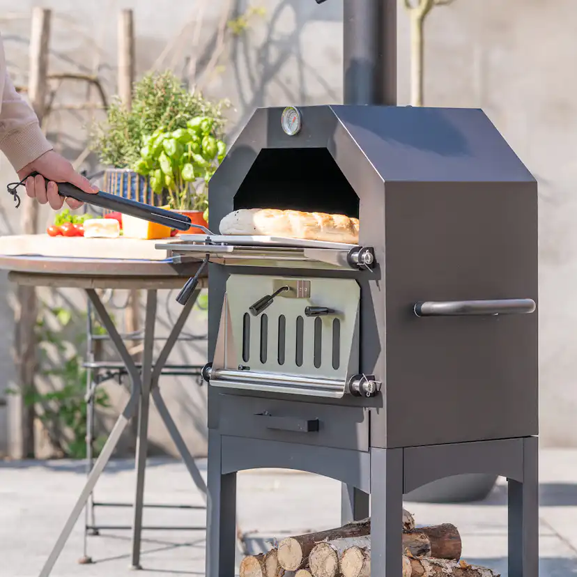 Pizzaugn RedFire Lorenzo för Utomhhusbruk inkl Pizzatallrik