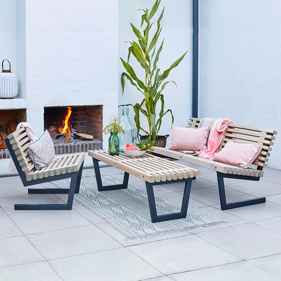 Loungegrupp PLUS Siesta 1 Utomhus