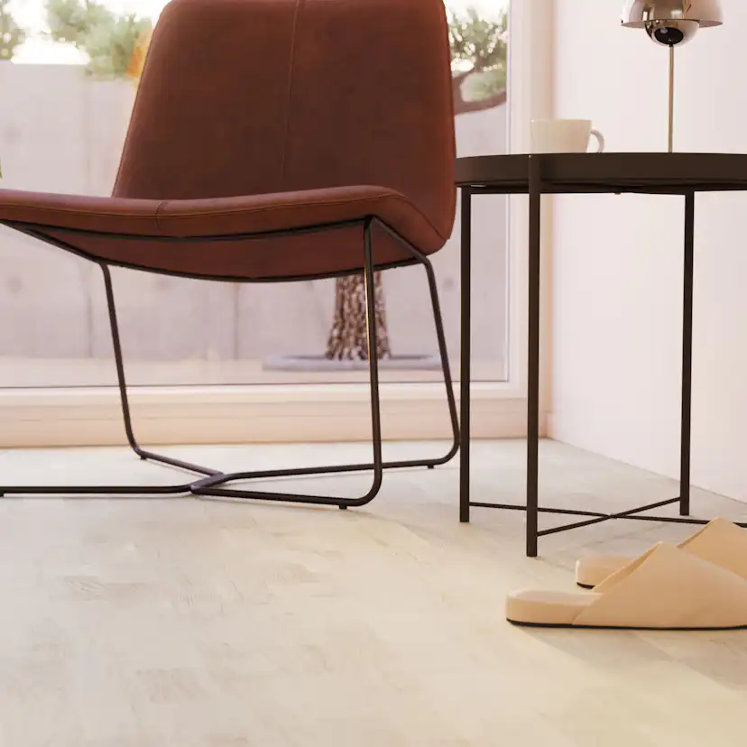 Parkettgolv Bjelin Veglia Ek Vit 3-Stav