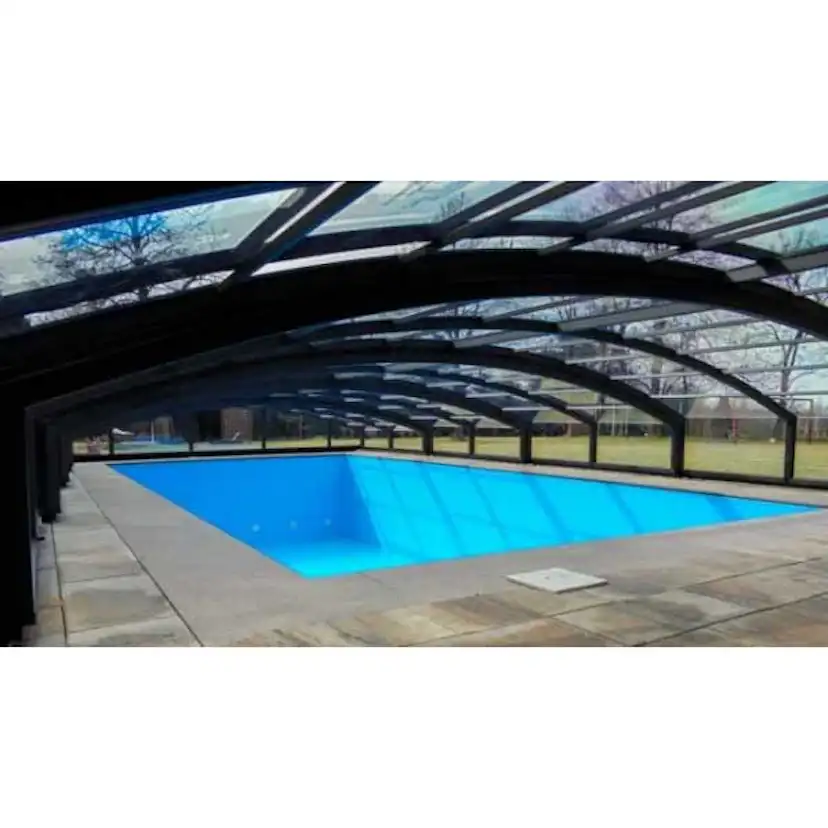 Pooltak Nordenspa Lowline 3,50 x 6,47 Kanalplast