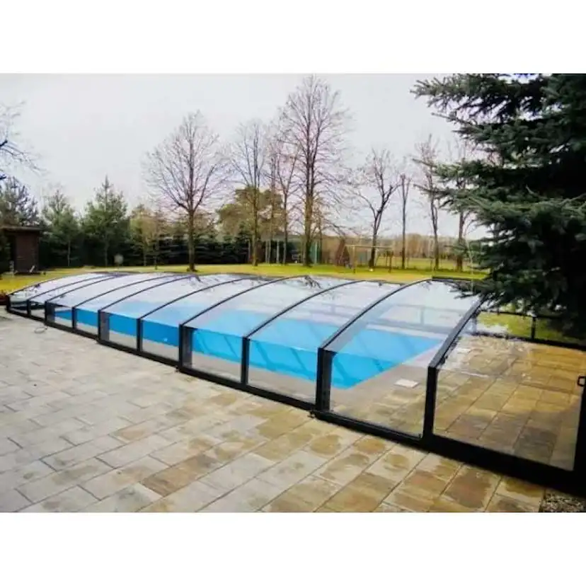 Pooltak Nordenspa Lowline 3,50 x 6,47 Kanalplast
