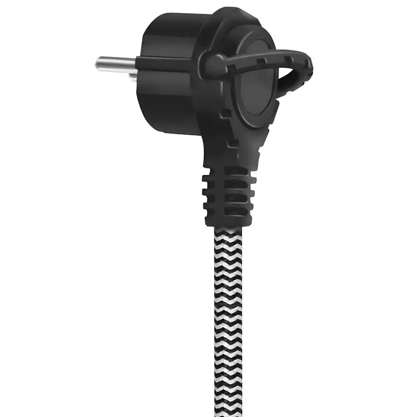 Förlängningskabel LogiLink Jordad Textilkabel 3 m