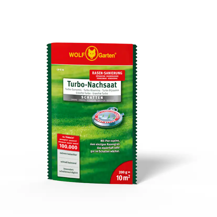 Gräsfrö WOLF-Garten LR-S 10 Turbo Re-Seeding Skugga