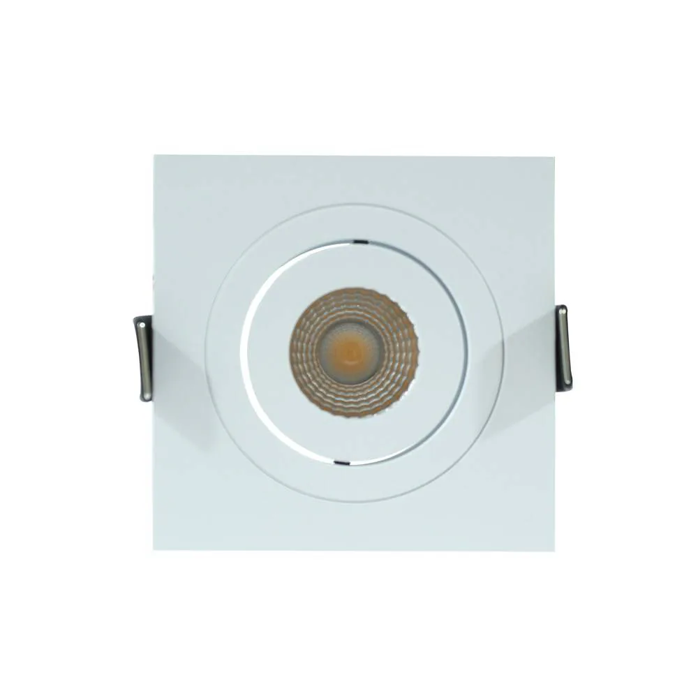 Downlight Nesign S 60 mm Kvadrat Fjädrar 6-Pack