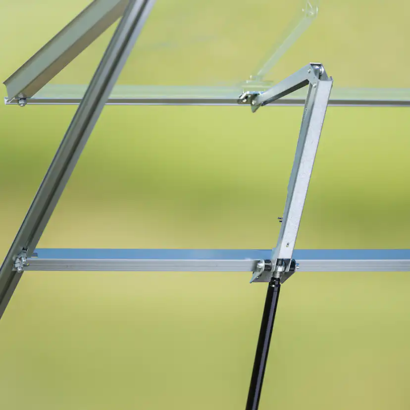 Lucköppnare gop Automatisk för Växthus, Aluminium, Silver, Lyfter upp till 7 kg