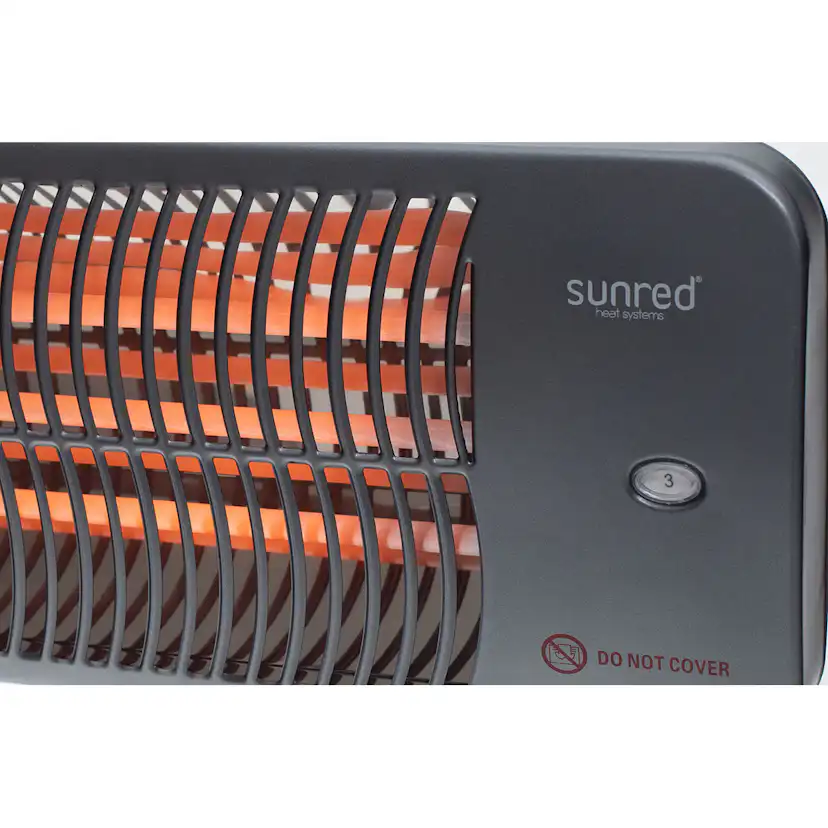 Terrassvärmare SunRed Lugo Quartz LUG-2000W