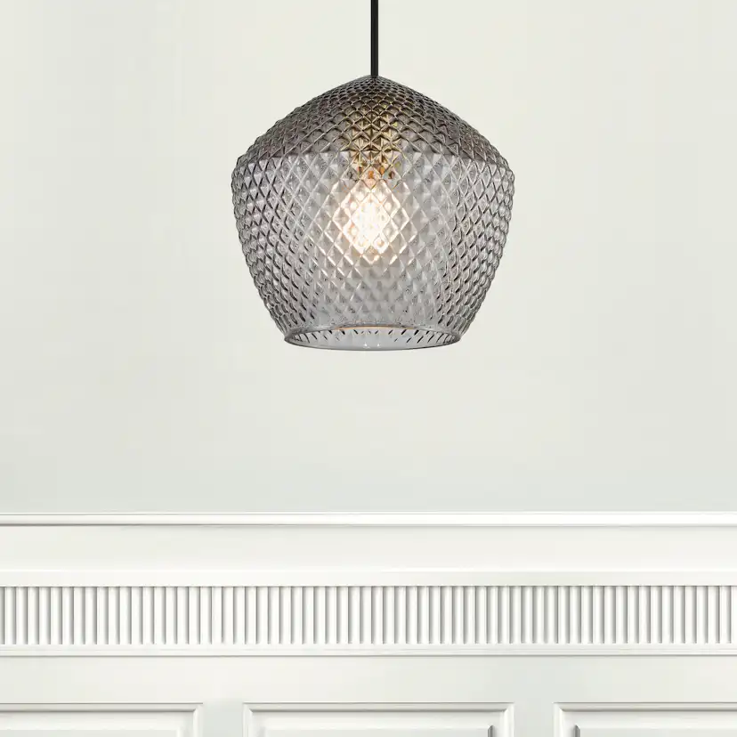 Taklampa Nordlux Orbiform Rökfärgad