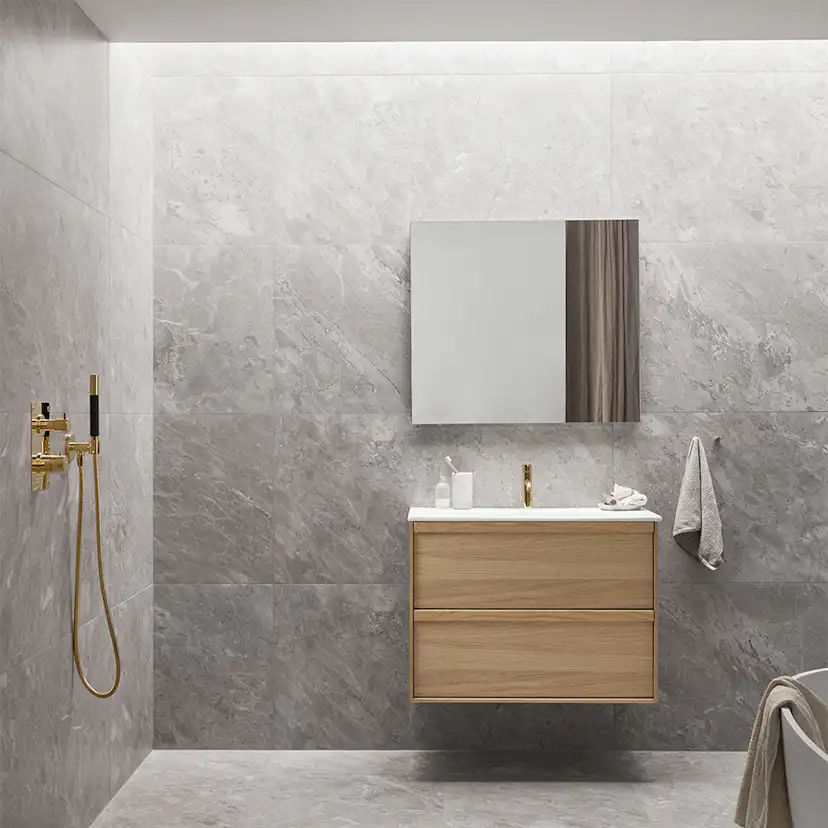 Klinker Bricmate M612 Marais Light Grey 60x120 cm