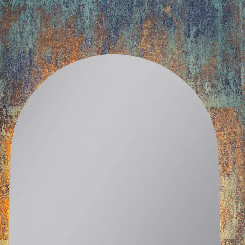 Spegel Vidi Majken med LED-belysning