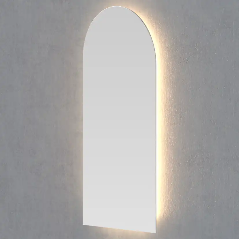 Spegel Vidi Majken med LED-belysning