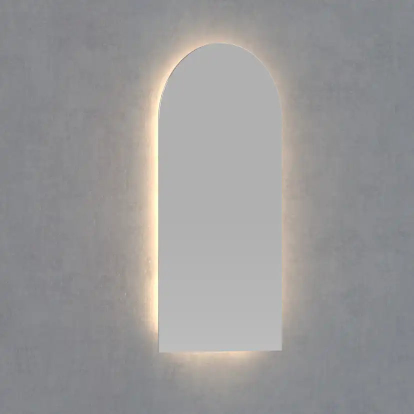 Spegel Vidi Majken med LED-belysning