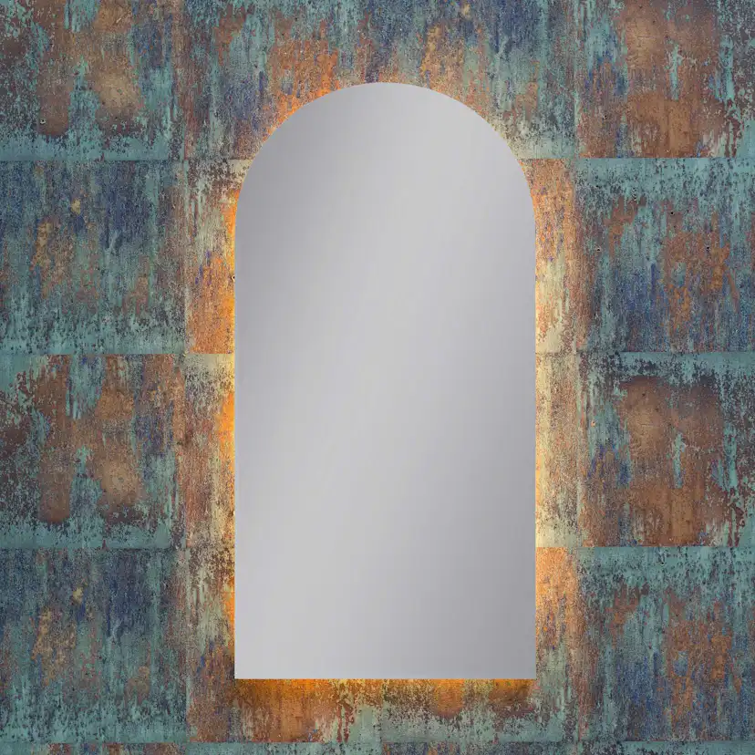 Spegel Vidi Majken med LED-belysning