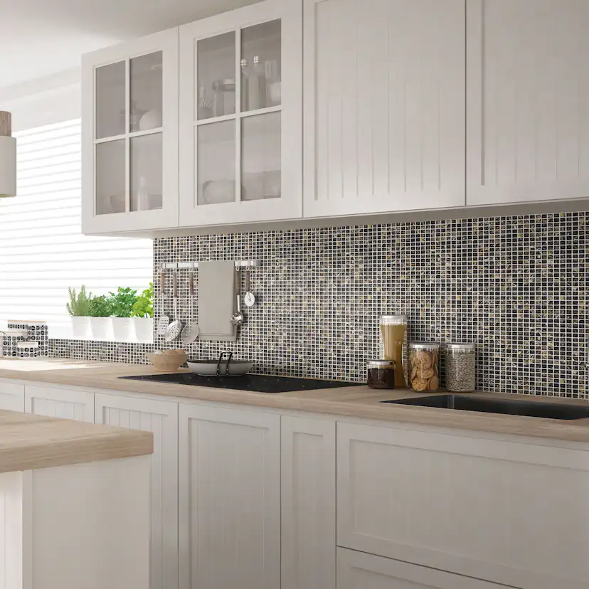 Marmor Arredo Dark Emperador Honed Brun 2x2 cm