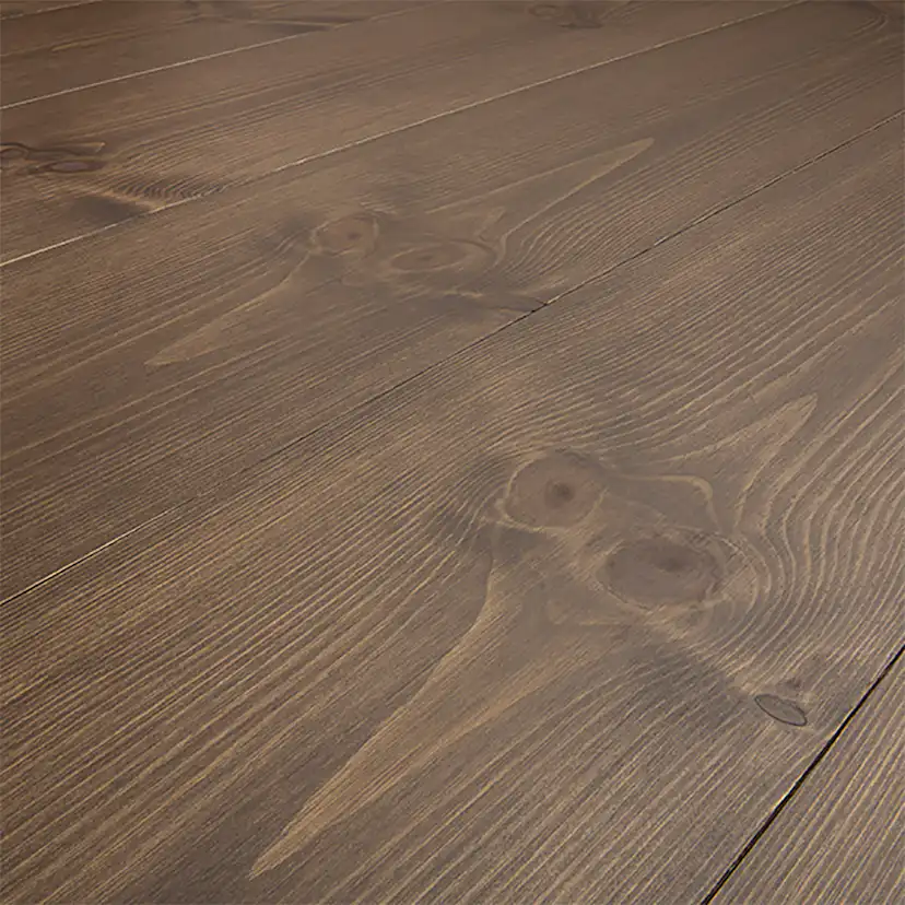 Massivt Trägolv Baseco Modern Hårdvaxoljad Brun Furu