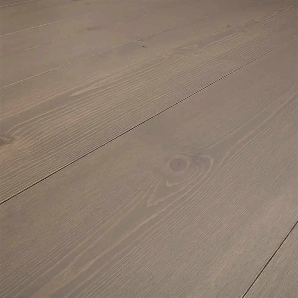 Massivt Trägolv Baseco Modern Hårdvaxoljad Grå Furu