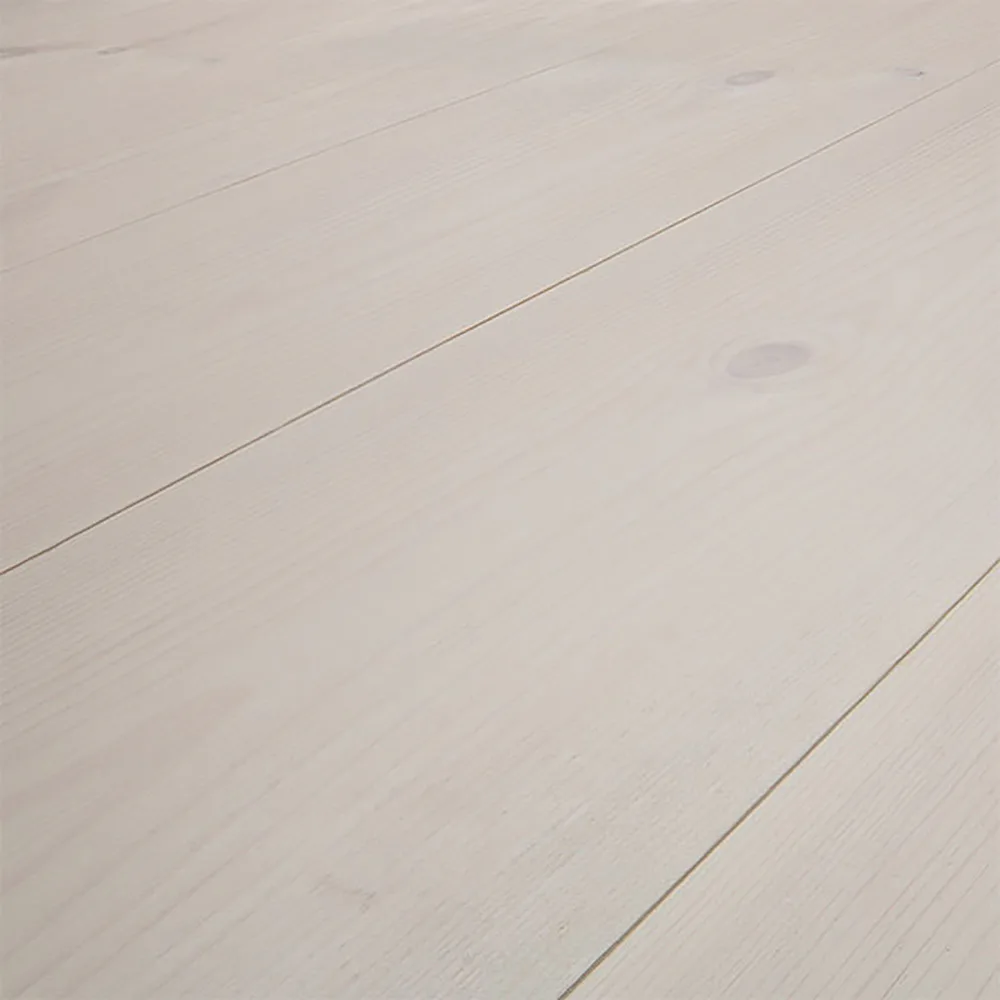 Massivt Trägolv Baseco Modern Hårdvaxoljad Extra Vit Furu