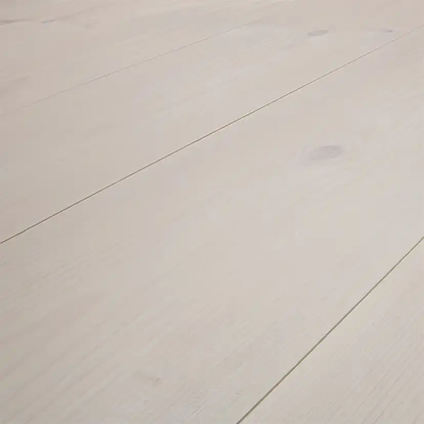 Massivt Trägolv Baseco Modern Hårdvaxoljad Extra Vit Furu