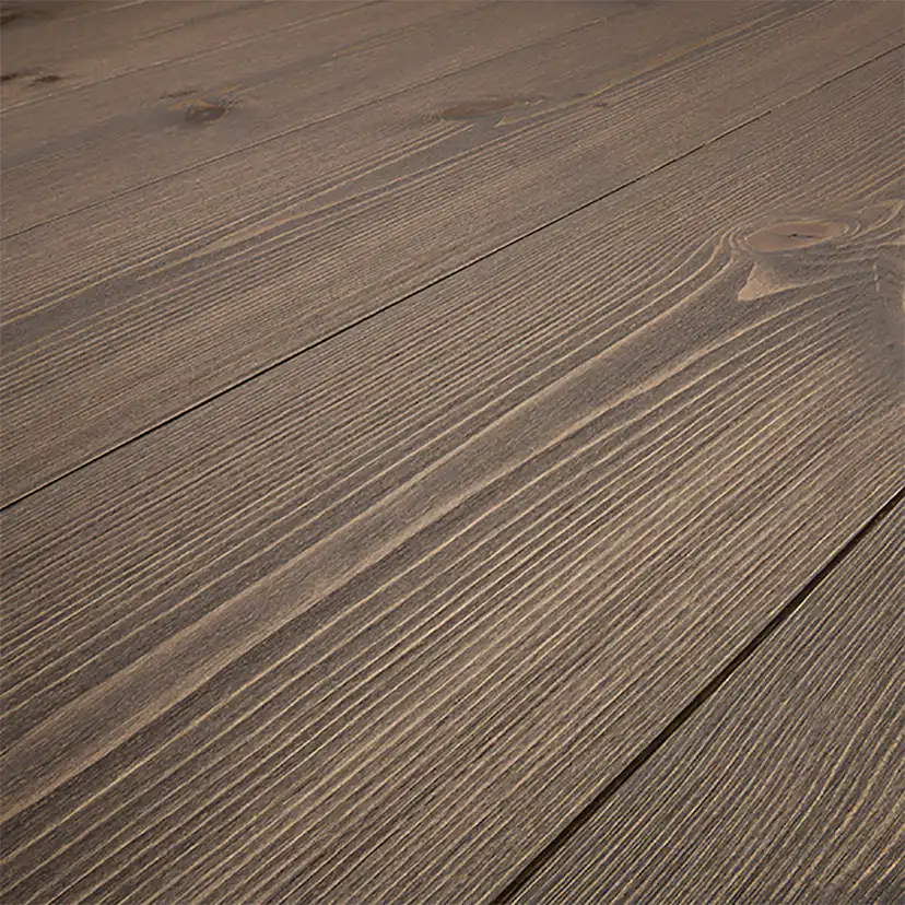 Massivt Trägolv Baseco Patina Hårdvaxoljad Brun Furu