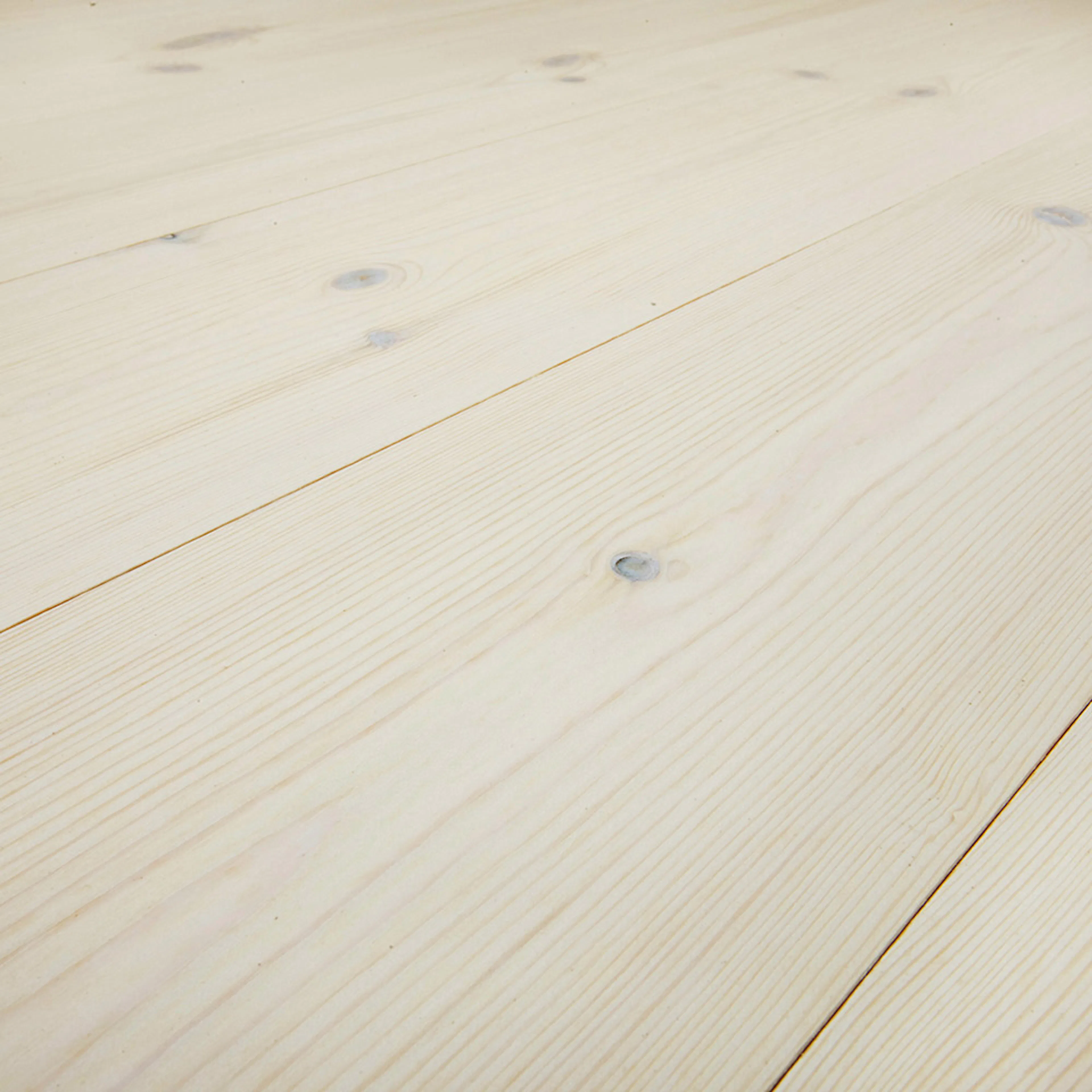 Massivt Trägolv Baseco Trend Vit Furu