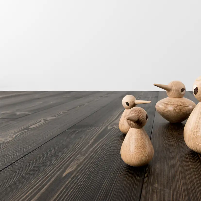 Massivt Trägolv DalaFloda HardPine Onyx